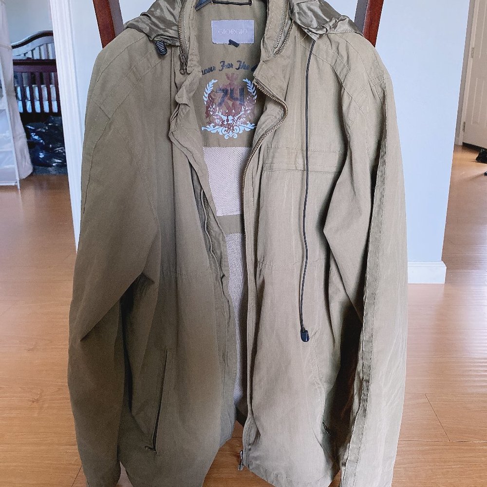 Giorgio men's jacket outwear coat size XXL top